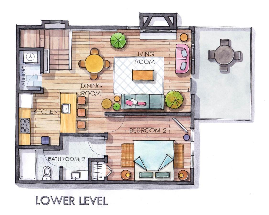 Peaceful 2-Bedroom Townhome Retreat W/Wooded View Galena Eksteriør bilde